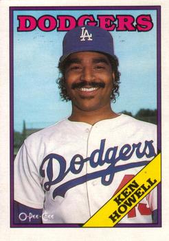 1988 O-Pee-Chee Baseball Cards 149     Ken Howell